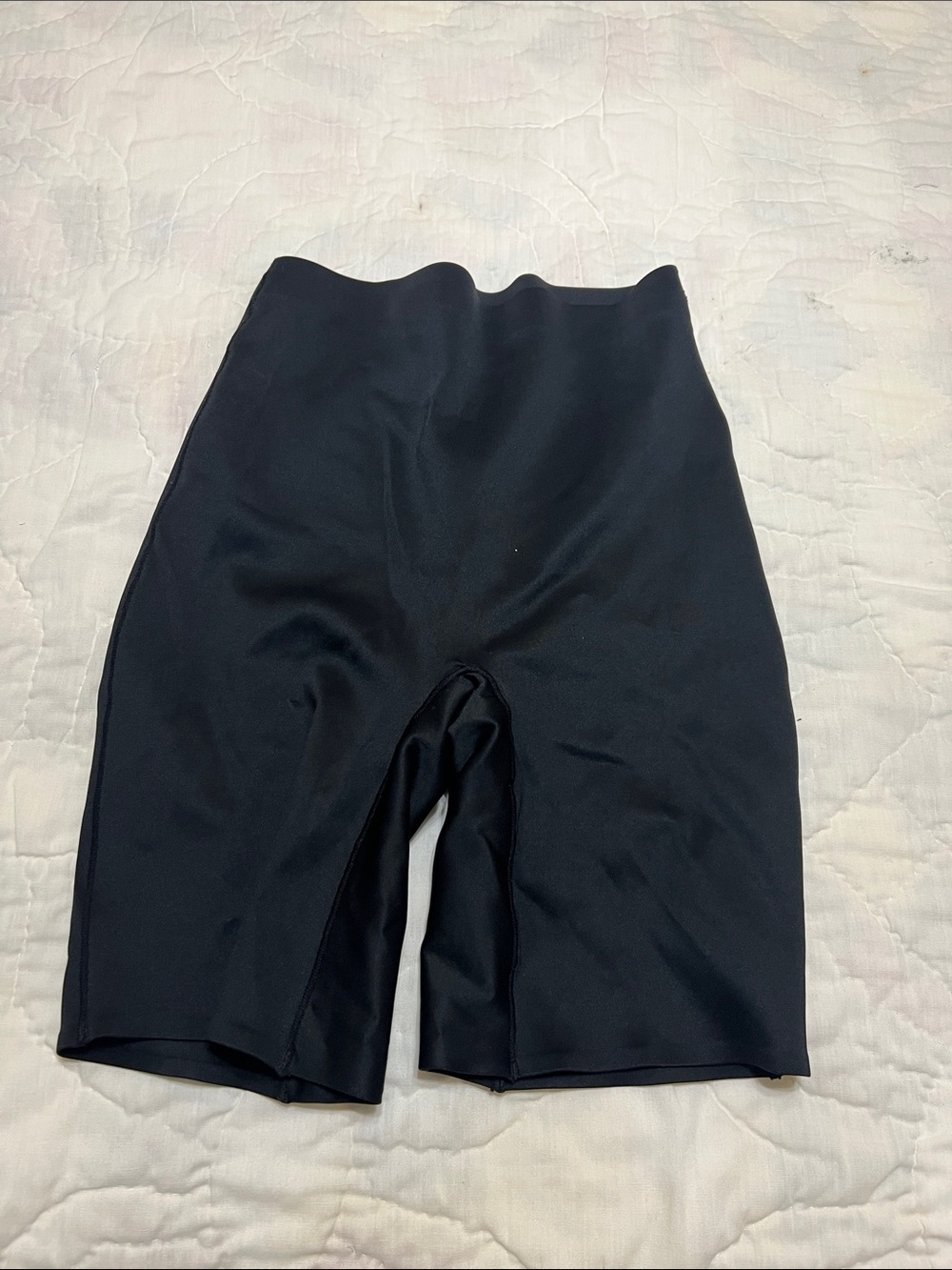 Skinnygirl Black High-Waist Bike Shorts